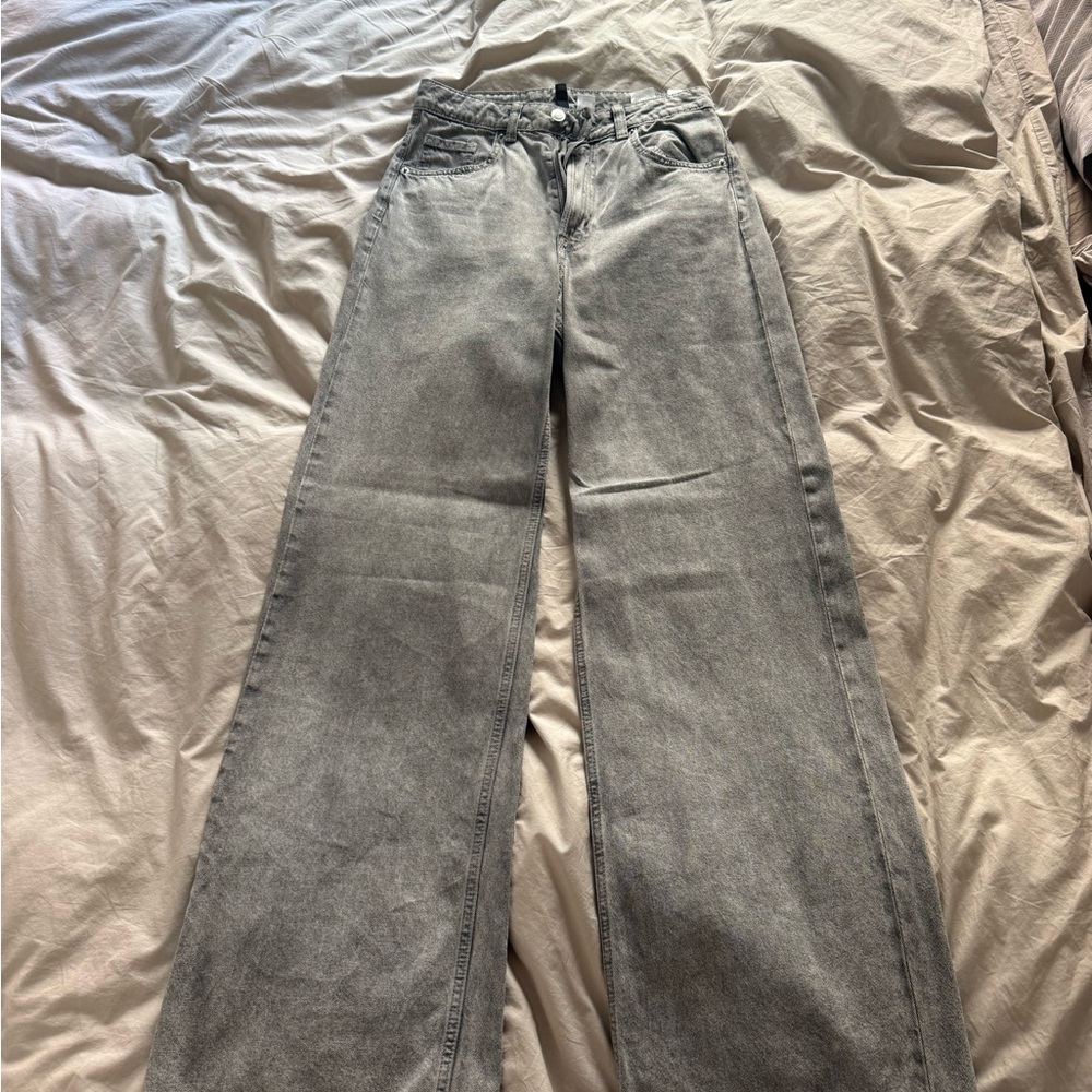 Divided Light Gray Denim Pants